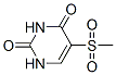 Structure of 5-methylsulfonyl-1H-pyrimidine-2,4-dione