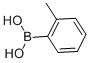 Structure of 2-Tolylboronic acid