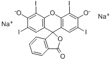 Structure of ERYTHROSIN B