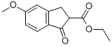 ETHYL 5-METHOXY-1-OXOINDANE-2-CARBOXYLATE结构式