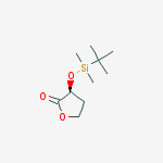 Structure of (-)-(3S)-3-([TERT-BUTYL(DIMETHYL)SILYL]OXY)DIHYDROFURAN-2(3H)-ONE