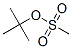 Structure of 2-methyl-2-methylsulfonyloxy-propane