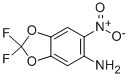 2,2-Difluoro-6-nitro-benzo[1,3]dioxol-5-ylamine结构式