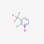 Structure of 2-chloro-1-oxido-3-(trifluoromethyl)pyridin-1-ium