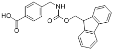 Structure of 4-(FMOC-AMINOMETHYL)BENZOIC ACID