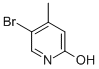 Structure of 5-BROMO-2-HYDROXY-4-METHYLPYRIDINE