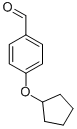 Structure of 4-CYCLOPENTYLOXY-BENZALDEHYDE
