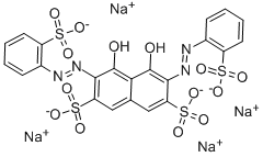 Structure of SULFONAZO III, TITRATION INDICATOR FOR S O4