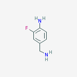 Structure of 4-(aminomethyl)-2-fluoroaniline