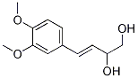 Structure of 4-(3,4-Dimethoxyphenyl)-3-butene-1,2-diol