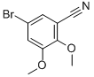 Structure of 5-BROMO-2,3-DIMETHOXY-BENZONITRILE