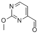 Structure of 4-Pyrimidinecarboxaldehyde, 2-methoxy-