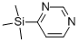 4-(TRIMETHYLSILYL)PYRIMIDINE结构式