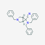 Structure of 1alpha,5alpha,6beta-3-Benzyl-6-dibenzylamino-3-aza-bicyclo[3.1.0]hexane-6-carbonitrile