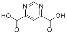Structure of 4,6-PYRIMIDINE DICARBOXYLIC ACID
