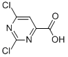 Structure of METHYL 2,4-DICHLOROPYRIMIDINE-6-CARBOXYLATE