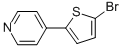 Structure of 4-(5-BROMOTHIEN-2-YL)PYRIDINE
