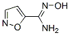 Structure of ISOXAZOLE-5-CARBOXAMIDE OXIME