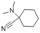 Structure of 1-(dimethylamino)cyclohexanecarbonitrile