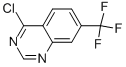 Structure of 4-CHLORO-7-(TRIFLUOROMETHYL)QUINAZOLINE