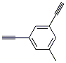 BENZENE, 1,3-DIETHYNYL-5-METHYL-结构式