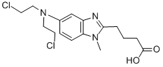 Chemical structure of Bendamustine