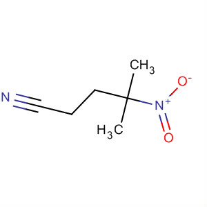Structure of Pentanenitrile, 4-methyl-4-nitro-