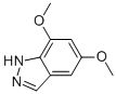 5,7-DIMETHOXY 1H-INDAZOLE结构式