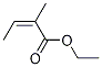 2-Butenoic acid, 2-methyl-, ethyl ester, (2Z)-结构式