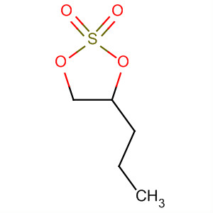 Structure of 4-propyl-[1,3,2]dioxathiolane-2,2-dioxide