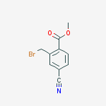 Structure of Methyl 2-bromomethyl-4-cyanobenzoate