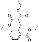 ETHYL 2,2-BIS(ETHOXYCARBONYL)-3-PHENYLPROPANOATE结构式