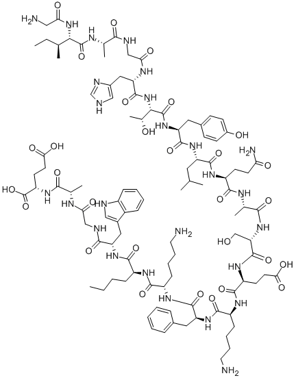 Structure of HSV-I PROTEINASE SUBSTRATE II