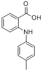 Structure of 2-[(4-METHYLPHENYL)AMINO]BENZOIC ACID