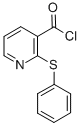 Structure of 2-(PHENYLTHIO)PYRIDINE-3-CARBONYL CHLORIDE