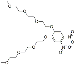Structure of 1,2-BIS{2-[2-(2-METHOXYETHOXY)ETHOXY]ETHOXY}-4,5-DINITROBENZENE