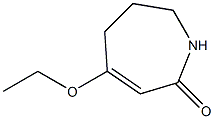 Structure of 2H-Azepin-2-one,4-ethoxy-1,5,6,7-tetrahydro-