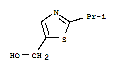 5-Thiazolemethanol,2-(1-methylethyl)-结构式