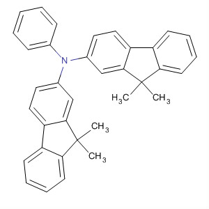 Structure of 9H-Fluoren-2-amine,N-(9,9-dimethyl-9H-fluoren-2-yl)-9,9-dimethyl-N-phenyl-