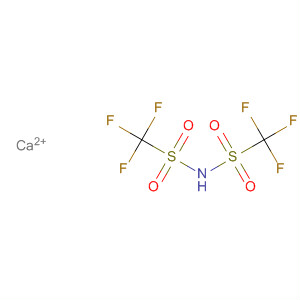Methanesulfonamide, 1,1,1-trifluoro-N-[(trifluoromethyl)sulfonyl]-,calcium salt结构式