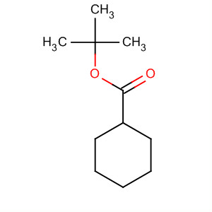 Cyclohexanecarboxylic acid, 1,1-dimethylethyl ester结构式