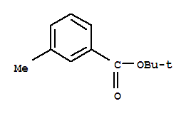 tert-butyl 3-methylbenzoate结构式