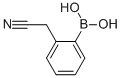 Structure of [2-(CYANOMETHYL)PHENYL]BORONIC ACID