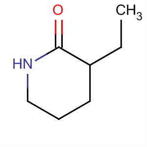 Structure of 2-Piperidinone, 3-ethyl-