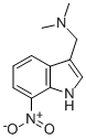 7-硝基芦竹碱 的化学结构式