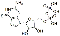 Structure of 6-thioguanosine 5-diphosphate
