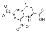 N-2,4-二硝基苯-L-亮氨酸结构式