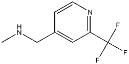 N-甲基-2-(三氟甲基)-4-吡啶甲胺结构式