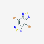 Structure of 4,7-dibroMobenzo[1,2-c:4,5-c']bis([1,2,5]thiadiazole)