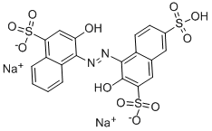 Structure of HYDROXY NAPHTHOL BLUE